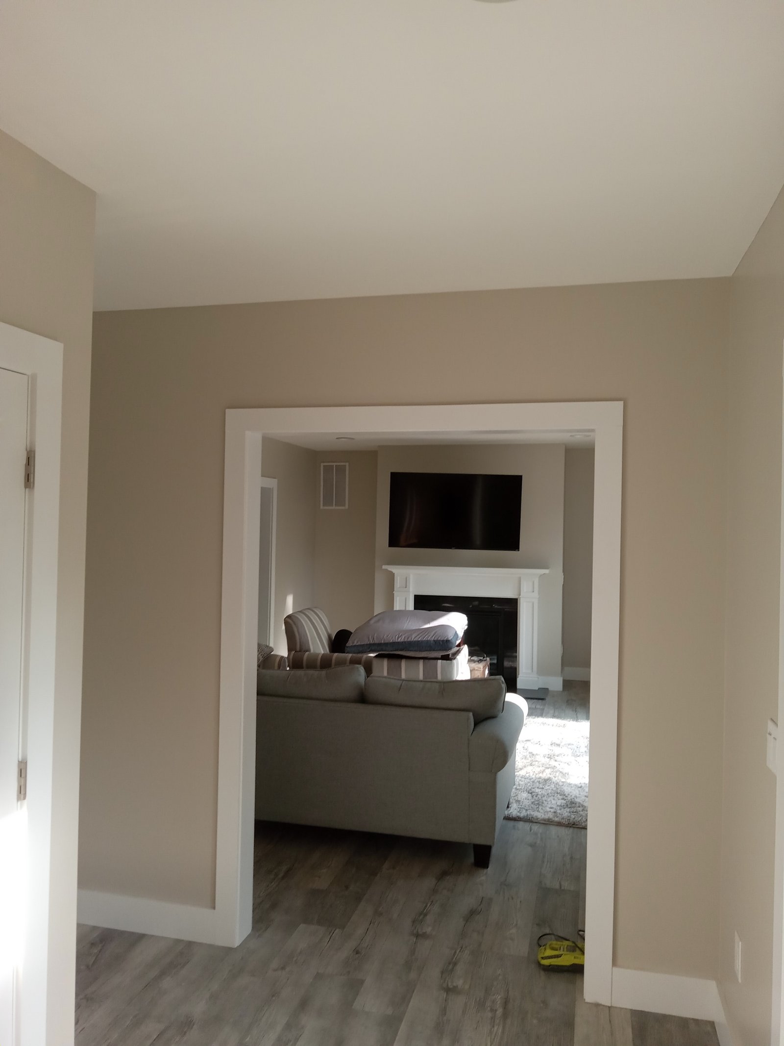 Interior woodwork stain and finish